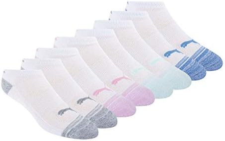PUMA Women's 8 Pack Low Cut Socks