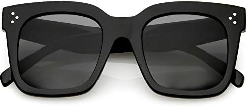 zeroUV - Oversized Fashion Retro Square Sunglasses for Women Vintage Style 50mm