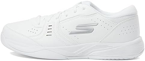 Skechers Womens Viper Court Smash Athletic Indoor Outdoor Pickleball Shoes | Relaxed Fit Sneakers