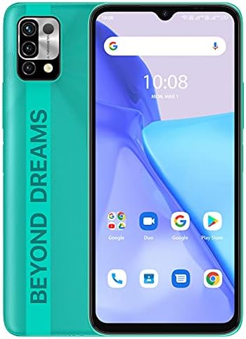 UMIDIGI Power 5 Unlocked Cell Phones, 6150mAh Battery+ 6.53" HD Display Smartphone with 16MP AI Triple Camera,128GB Dual SIM Android Phone
