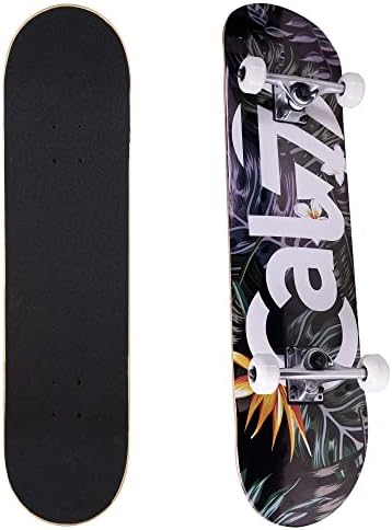 Cal 7 Complete Standard Skateboard 7.5-8-Inch Deck