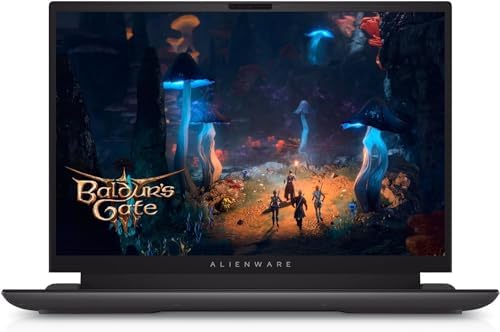 NewDell Alien.ware M18 R2 Gaming Laptop, 18 inch QHD+ 165Hz 3ms, Intel Core i7 14700HX 20 Core, 16GB RAM 1TB SSD, NVIDI.A GeForce RTX 4070, Thunderbolt 4 Type-C WiFi Windows 11 Dark Metallic Moon