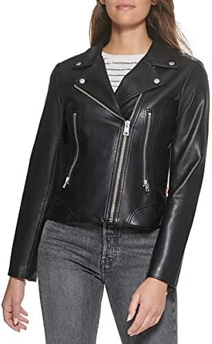 Levi's Women's Vegan Leather 538 Moto Jacket (Regular & Plus Size)