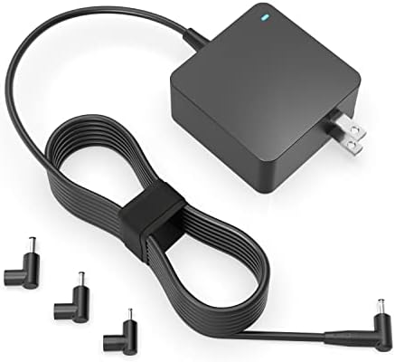 Laptop Charger for Asus, (UL Safety Certified), Round Connector, 65W, 45W, 33W