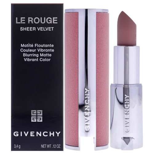 Givenchy Le Rouge Sheer Velvet Matte Lipstick - N9 Beige Sable for Women - 0.11 oz Lipstick