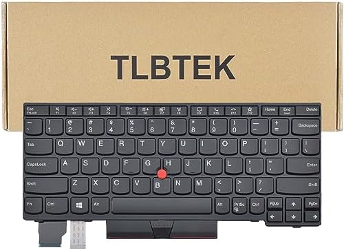 TLBTEK Keyboard Replacement Compatible with Lenovo IBM ThinkPad A285 X280 X390 X395,L13 Gen 1,L13 Yoga Gen 1,X13 Gen 1,L13 Gen 2,L13 Yoga Gen 2 Series Laptop