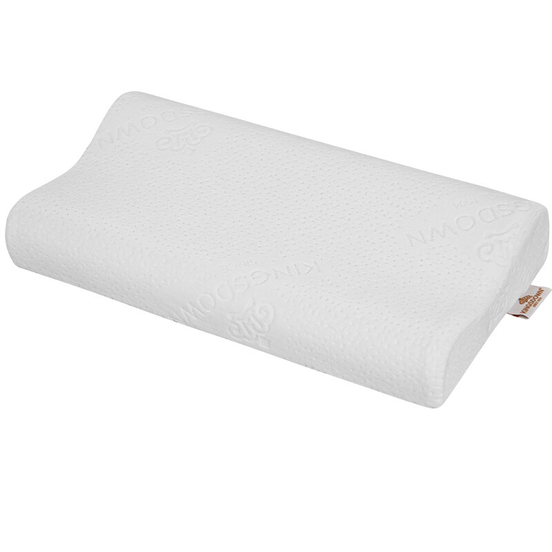Kingsdown/Kingsdown Memory Cotton Pillow Low Loft Pillow Lightweight High-Low Massage Pillow Low Loft Pillow Environmentally-Friendly Portable Fit Soothing Hc16