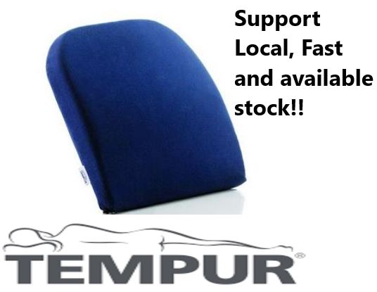 Cheapest 100% AUTHENTIC TEMPUR Tempur-Pedic Pedic LUMBAR Spine Back Office Car Chair Seat Support Cushion Pillow [READY STOCK][FAST DELIVERY]