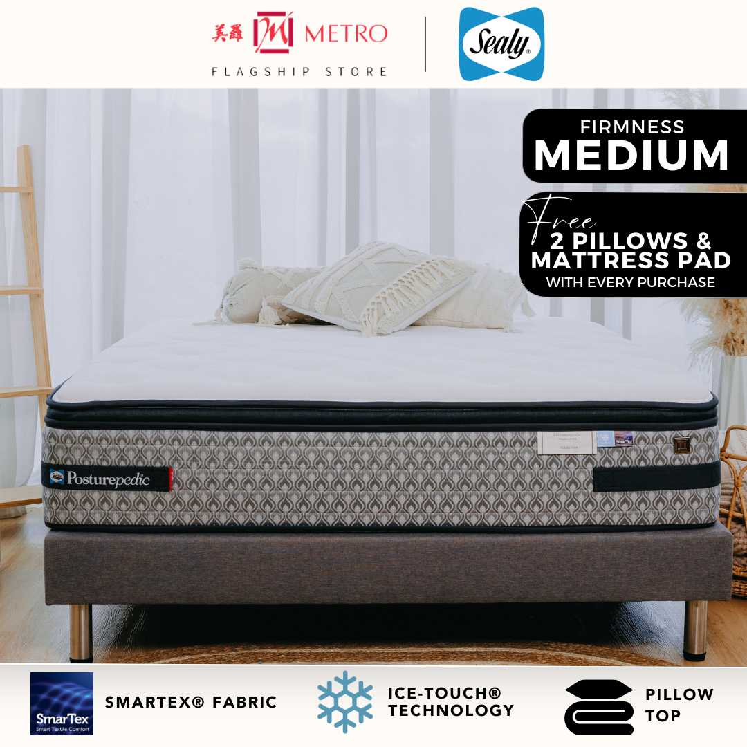 Sealy Elevate Ultra Texas Medium Mattress | Single, Super Single, Queen & King