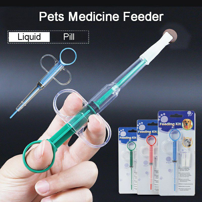 [SG stock] Pet Medicine Feeder Pill Popper cat dog feeding