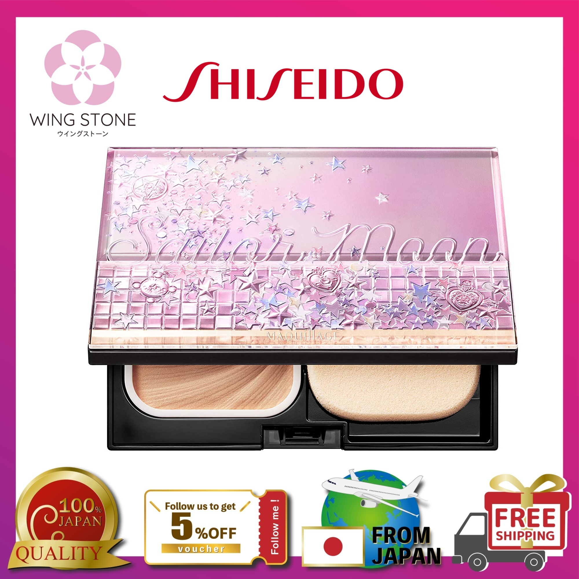 [100% original from Japan] Makita Dramatic Powdery UV Foundation foundation Refill foundation make-up base Spots  freckles skin whitening moisturizer cosmetics make-up smartly dressed makeup UV protec